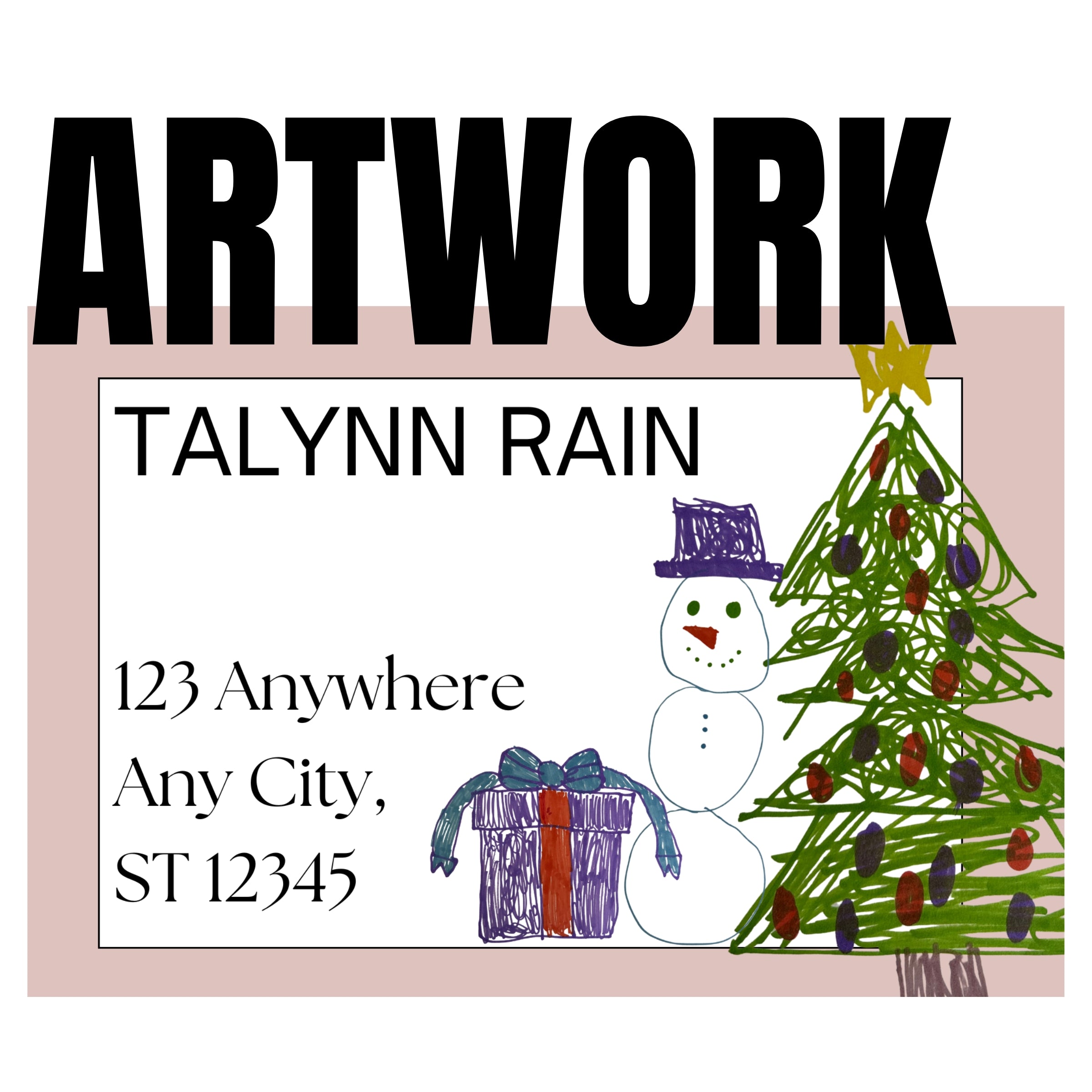 Custom Address Stickers