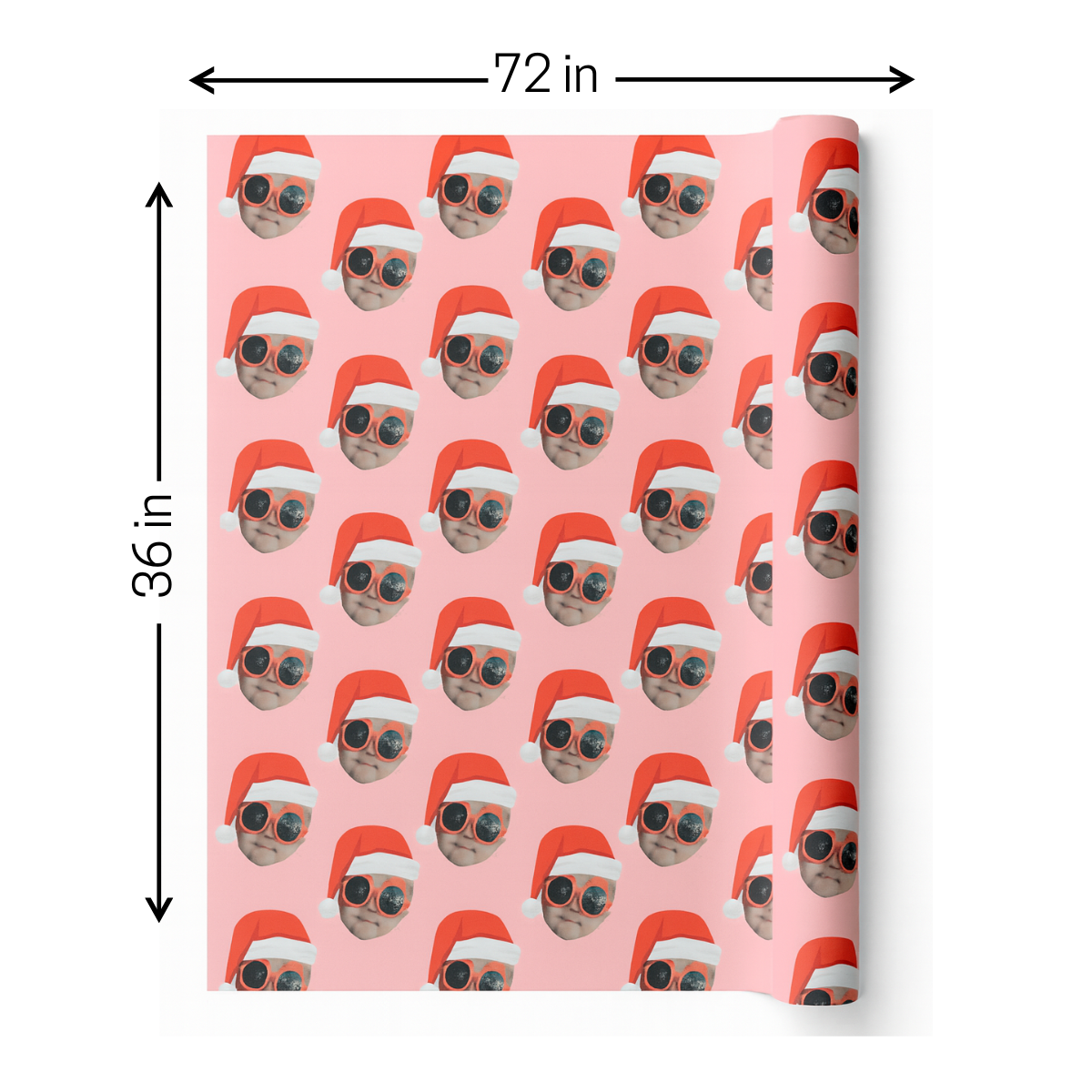36x72" [Large Size] Custom Wrapping Paper Roll
